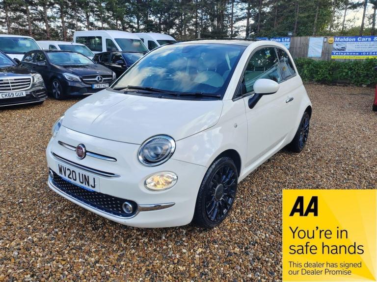 2020 Fiat 500 1.2 Star Euro 6 (s/s) 3dr HATCHBACK Petrol Manual