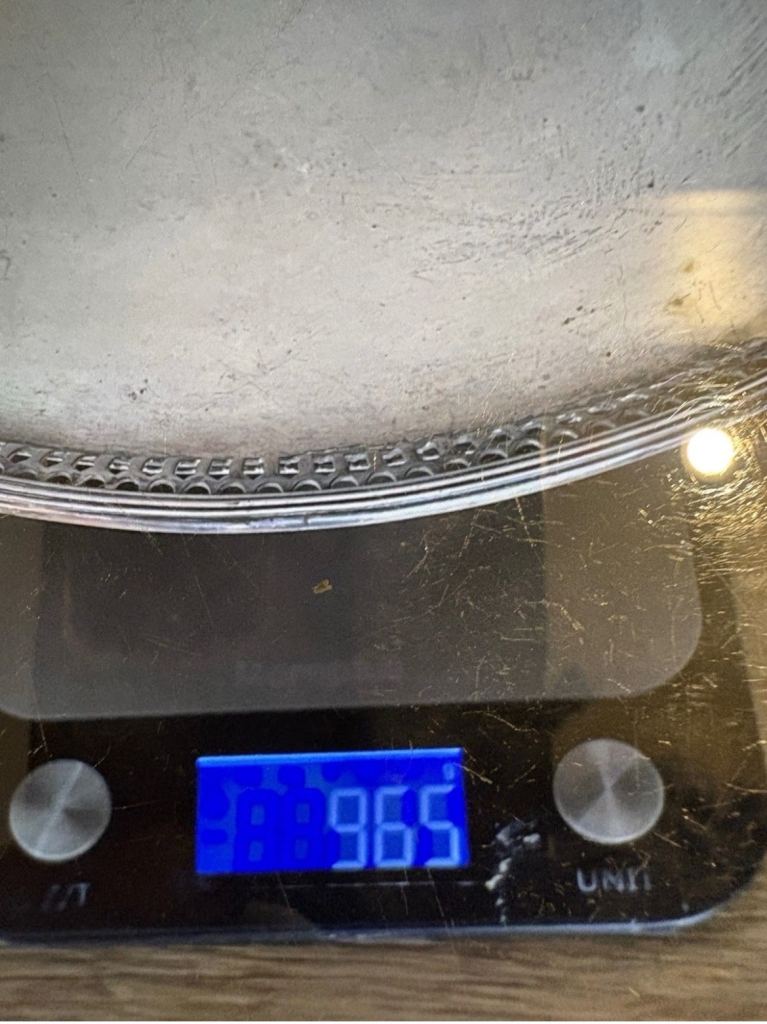 image for 965g Vintage Solid Silver Tray London Hallmarked 