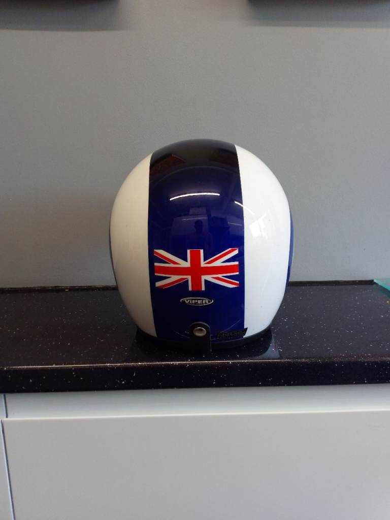 Viper RS-v06 Union Jack Target Open Face Motorcycle Helmet 