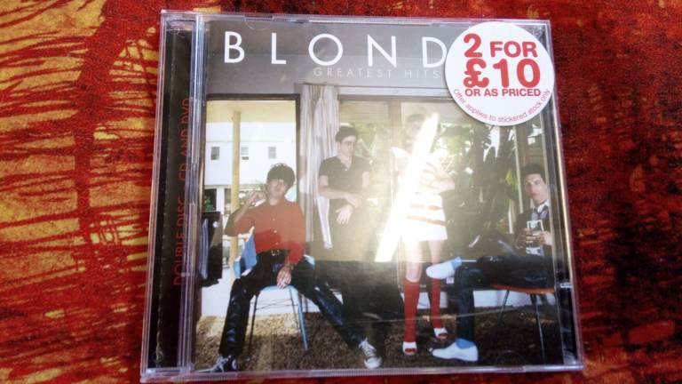 BLONDIE  GREATEST HITS CD AND DVD SET 2 DISCS