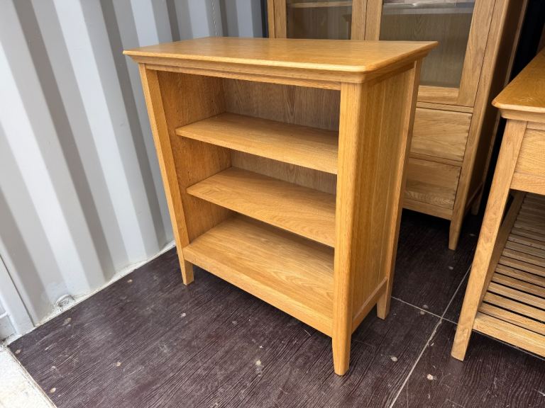 Willis and Gambier Solid oak Bookcase  possible delivery 