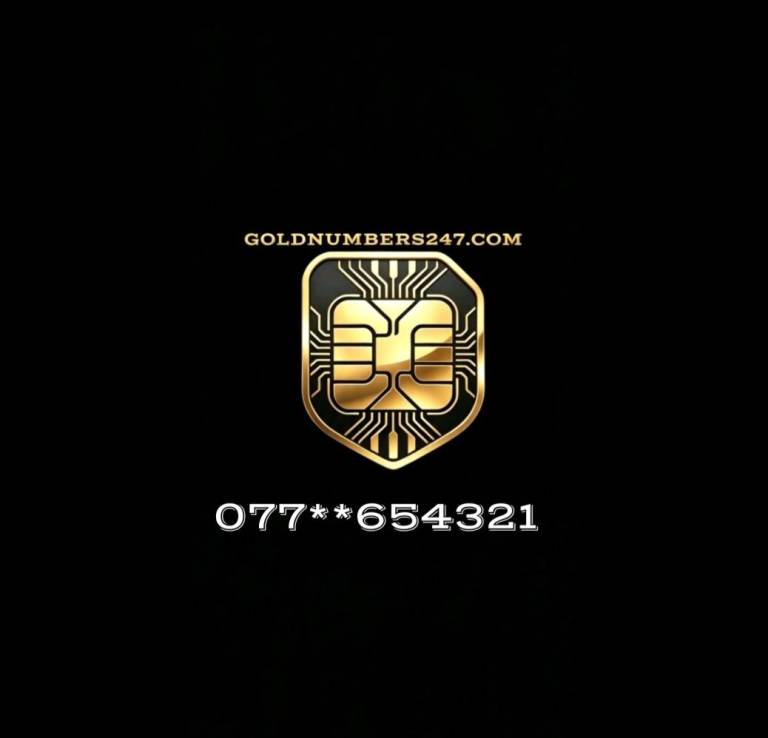 GOLD VIP EXCLUSIVE PLATINUM DIAMOND EASY MOBILE NUMBERS 654321