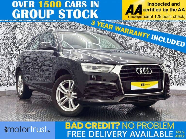 2016 Audi Q3 1.4 TFSI CoD S line SUV 5dr Petrol S Tronic Euro 6 (s/s) (Nav) (150 ps) ESTATE Petro...