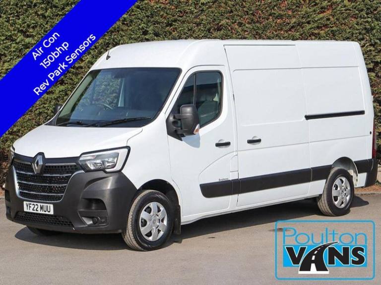 2022 Renault Master Business+ 2.3DCI, 150BHP, L2H2 MWB Van, Air Con, Reverse Parking Sensors, B L...