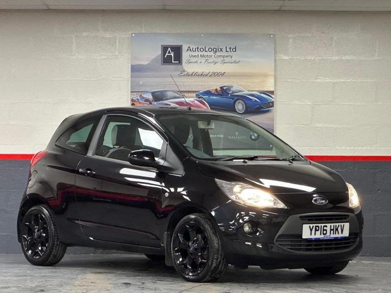 2016 Ford Ka 1.2 Zetec Black Edition Euro 6 (s/s) 3dr HATCHBACK Petrol Manual