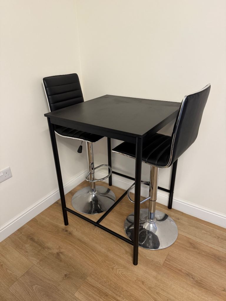 High Dining Table and Chairs