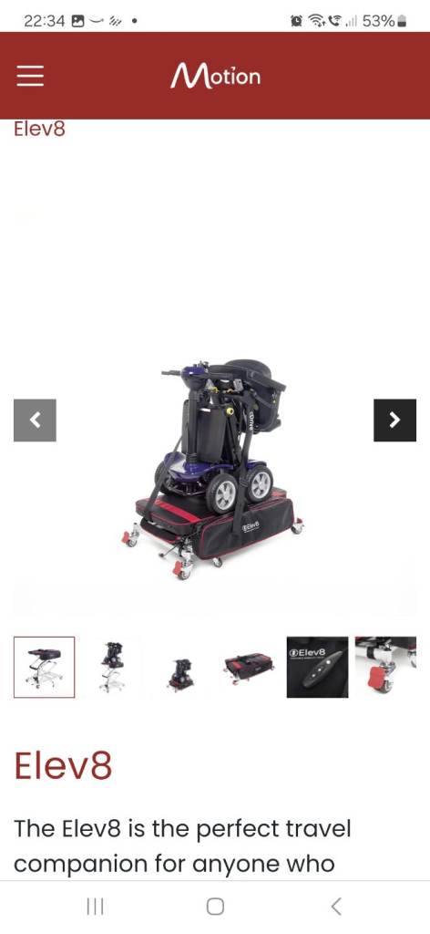 Elev8 Portable Mobility Hoist