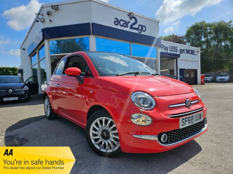 2018 Fiat 500 1.2 Lounge Hatchback 3dr Petrol Manual Euro 6 (s/s) (69 bhp) Hatchback Petrol Manual
