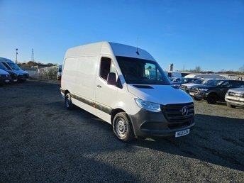 2021 ON 21 PLATE MERCEDES BENZ SPRINTER 315 PROGRESSIVE CDI 35TRWD L2H2 MWB ULEZ