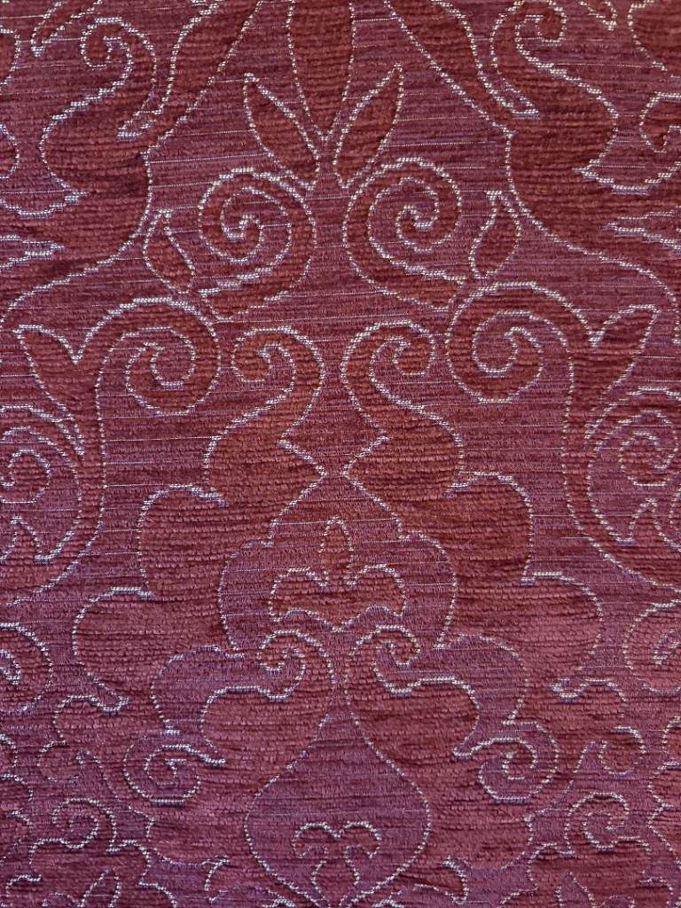 Marks & Spencer Large 3/4 Seater Red Patterned Sofa