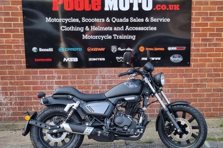 Keeway K-Light 125cc |Custom Cruiser| Retro Classic style motorcycle | For Sa...