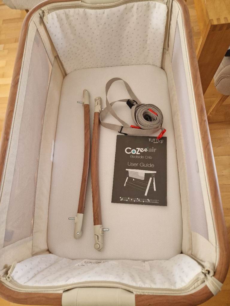  Tutti Bambini Cozee Air Bedside Crib