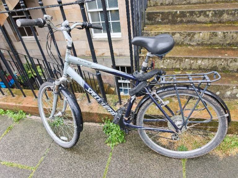 Specialized Hybrid Bike - Grey & Blue, Good Condition