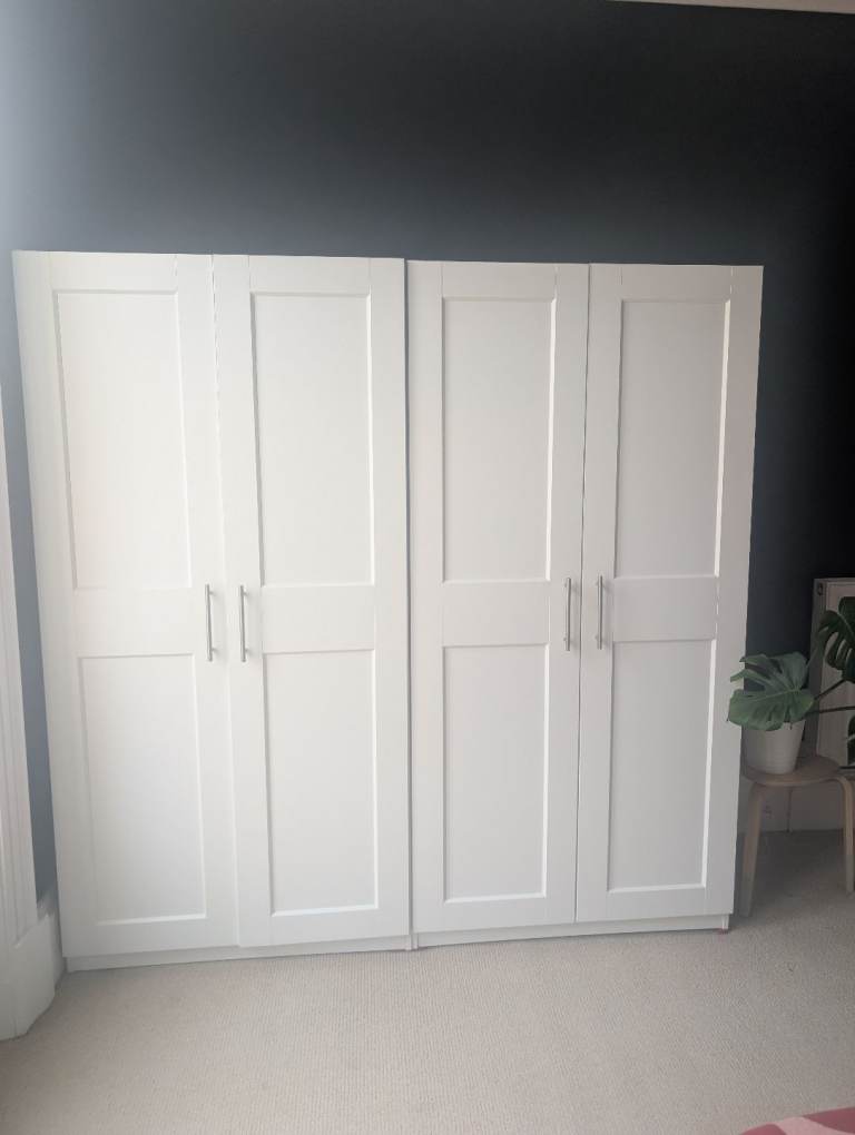 2 X large Ikea pax wardrobes