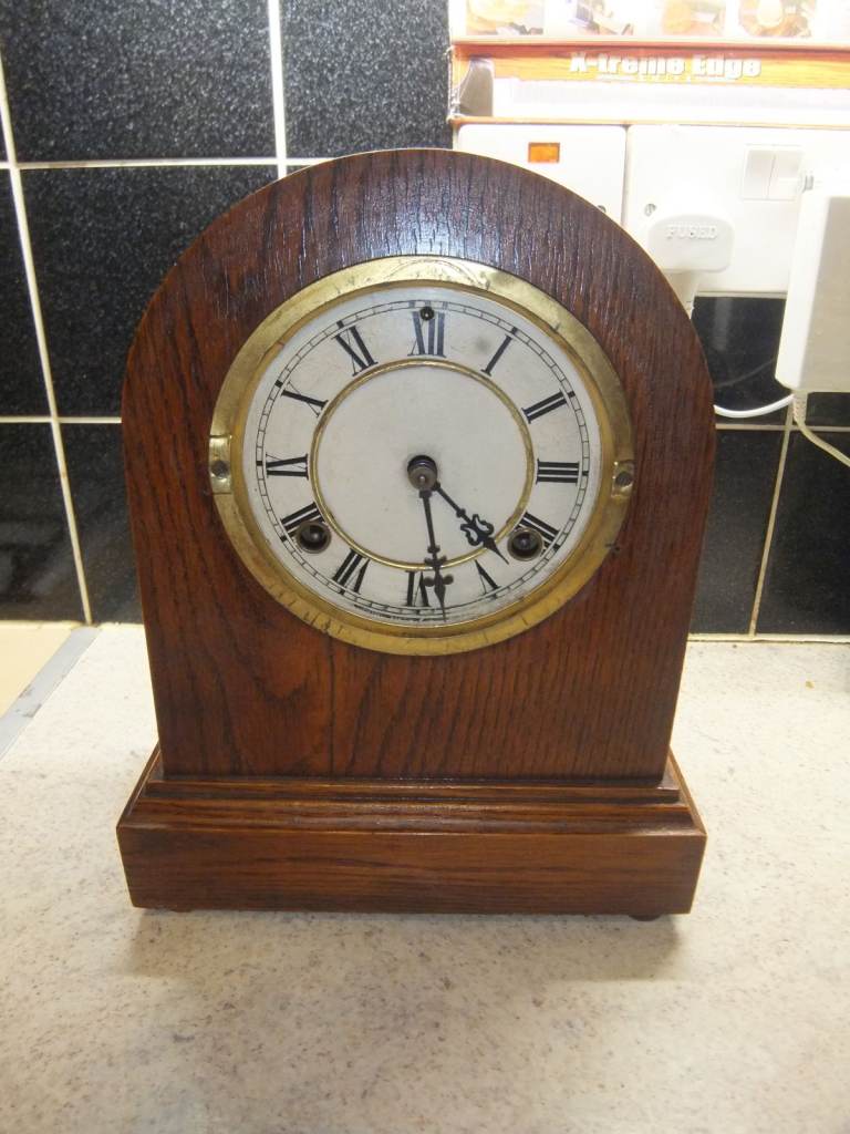 Working Waterbury Antique American Mantel Clock, Waterbury Clock Co. 19th