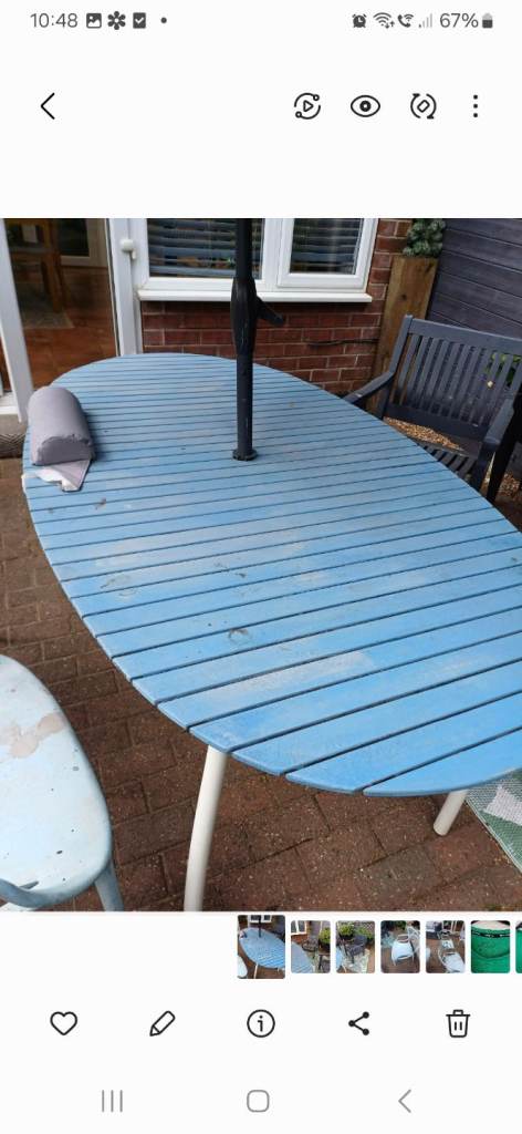 FREE GARDEN FURNITURE 