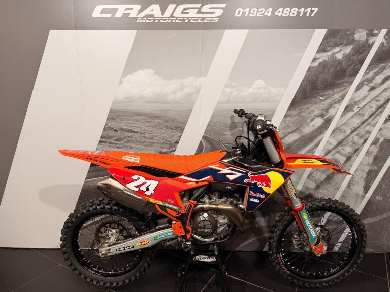 KTM 450 SXF 2023 MX BIKE LOTS OF EXTRAS IMMACULATE AT CRAIGS MOTORCYCLES 