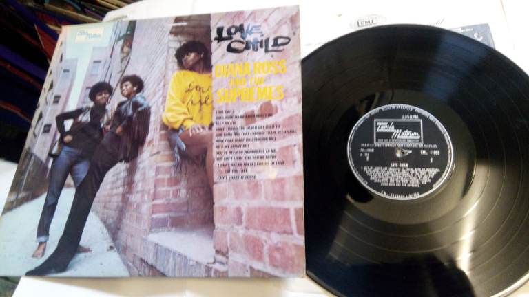 SUPREMES LOVE CHILD ALBUM FIRST PRESS RARE MONO EX  TAMLA RECORD 1968