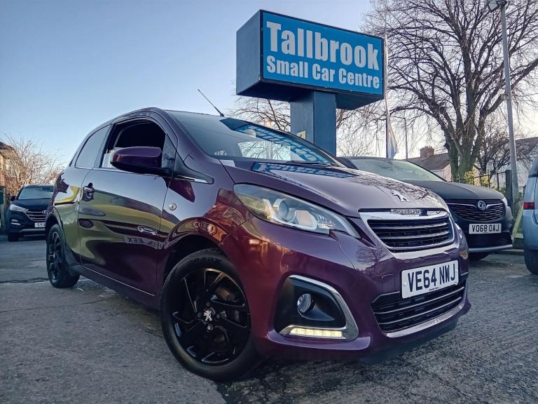 2014 Peugeot 108 1.2 VTi PureTech Allure Euro 5 3dr HATCHBACK Petrol Manual