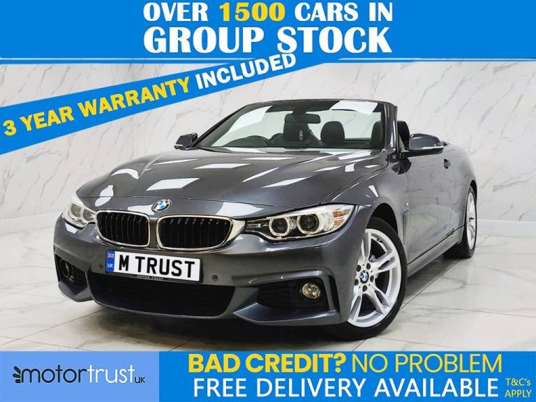 2016 BMW 4 Series 420d [190] M Sport 2dr Auto [Professional Media] CONVERTIBLE DIESEL Automatic