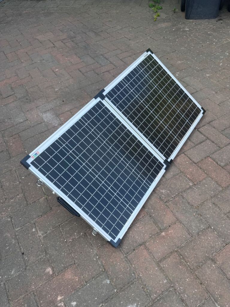 Portable 100W solar panel