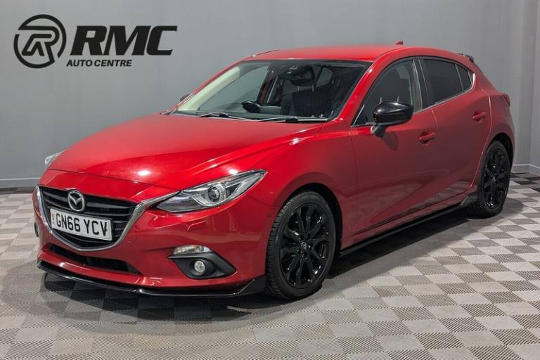 2016 Mazda Mazda3 2.0 SKYACTIV-G Sport Black Hatchback 5dr Petrol Manual Euro 6 (s/s) (121 ps Hat...