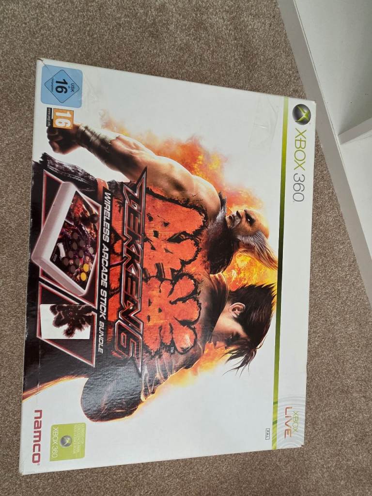 Tekken 6 Wireless Arcade Stick Bundle for Xbox 360