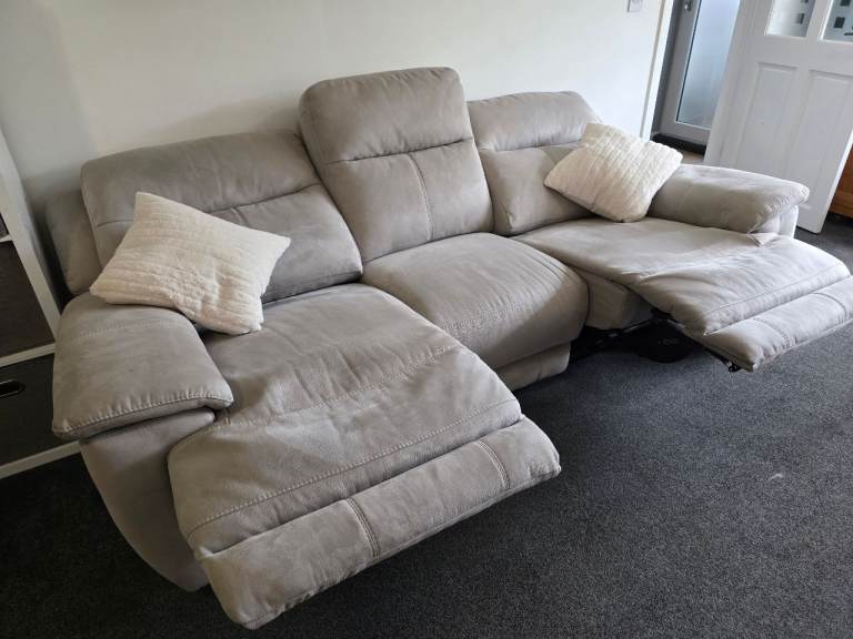 3 Seater Sofa & Arm Chair - Both Power Recliners with USB ports