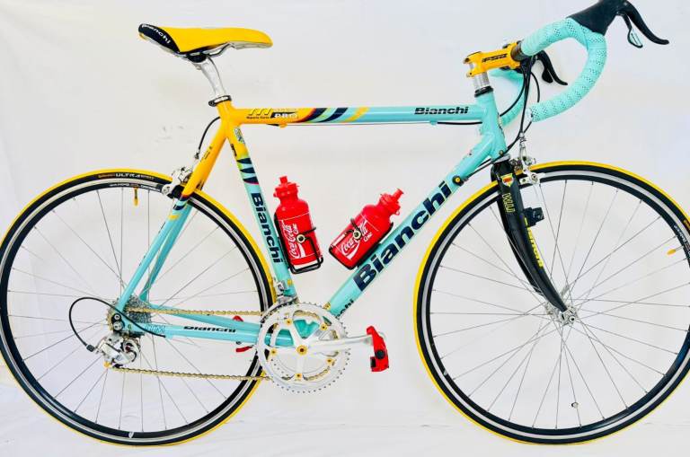 RD BIANCHI MEGA PRO 58 cm Full Campagnolo Setup Tpp Quality Road Bike