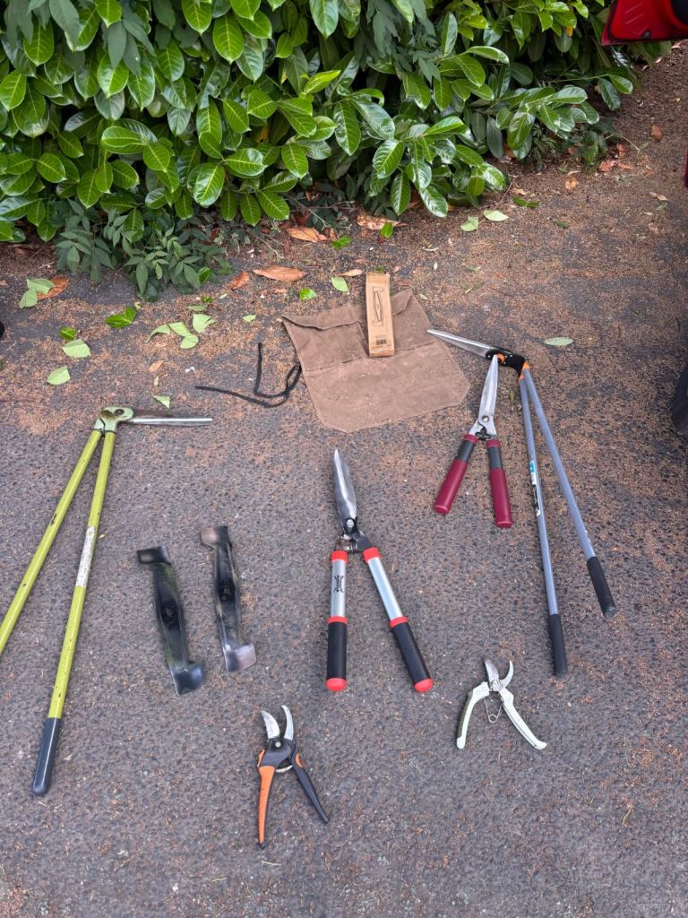 Professional Garden Tool Sharpening Service (mobile)