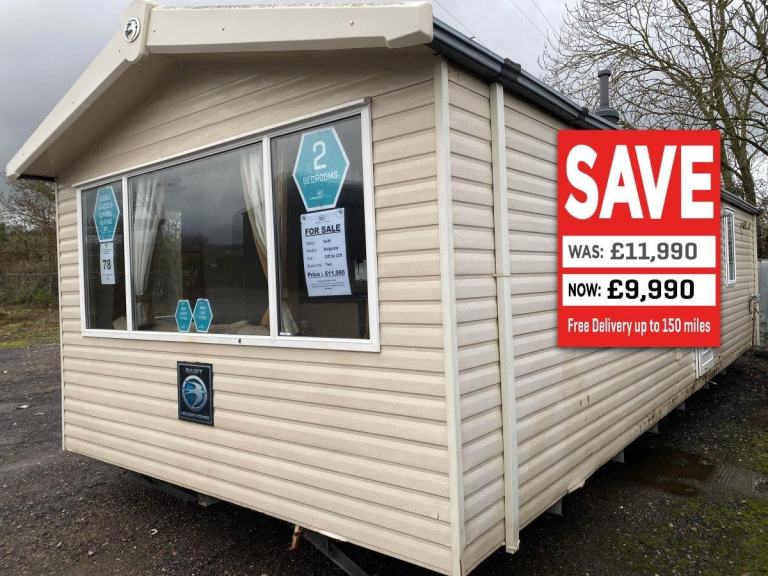 2 Bed Swift Static Caravan - DG, CH, New Carpet - Offsite / Own Land / Farms