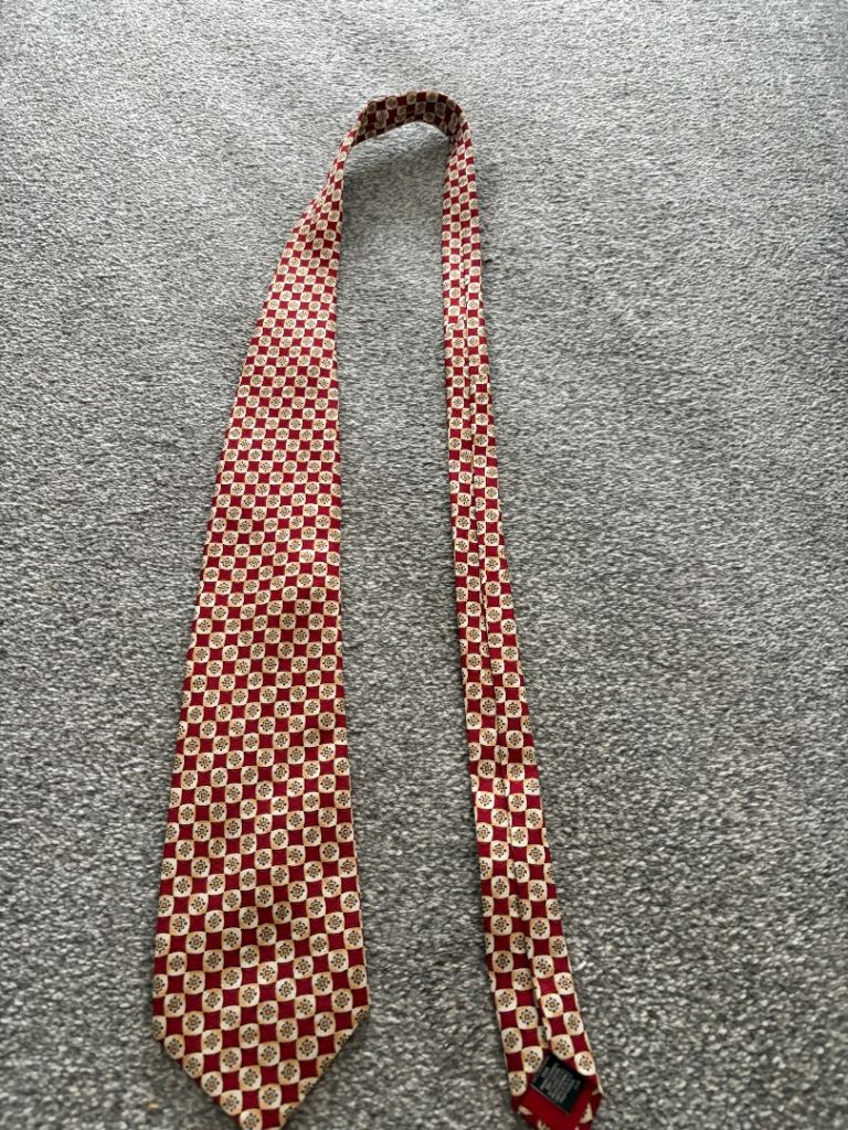 Men’s silk tie 