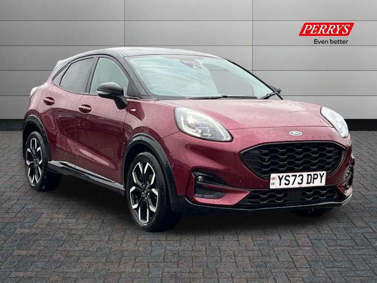 2023 Ford Puma 1.0 EcoBoost Hybrid mHEV Vivid Ruby Ed 5dr DCT 5 Door PETROL Automatic