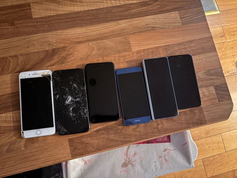 Broken phones 