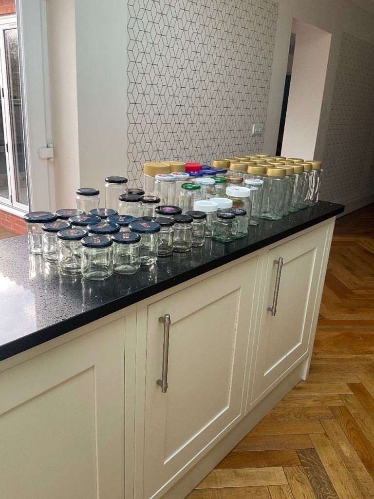 Joblot Glass Jars x 60