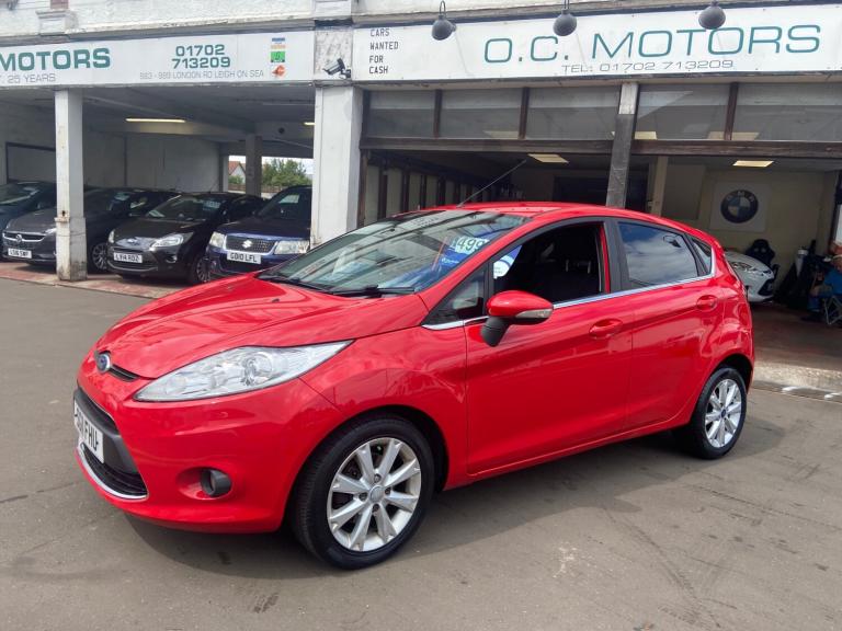 2011 Ford Fiesta 1.4 Zetec AUTOMATIC 5-Door Air Con Alloys dark Glass