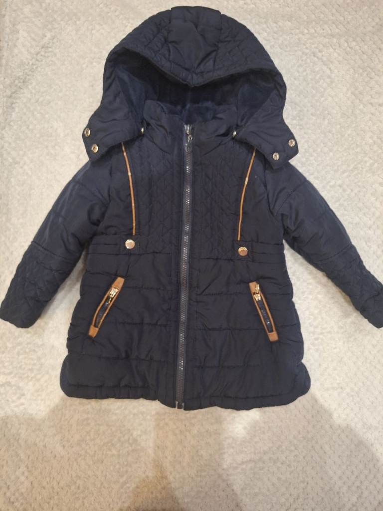 Blue Hooded Zip Fastening Jacket Mayoral Age T2 92cm 