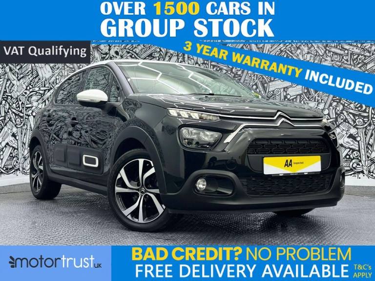 2022 Citroen C3 1.2 PureTech Shine Plus Hatchback 5dr Petrol Manual Euro 6 (s/s) (83 ps) Hatchbac...