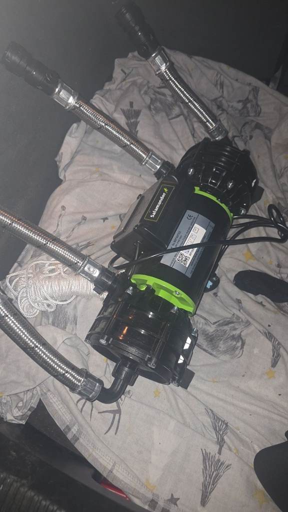 image for Salamander 3 bar shower pump