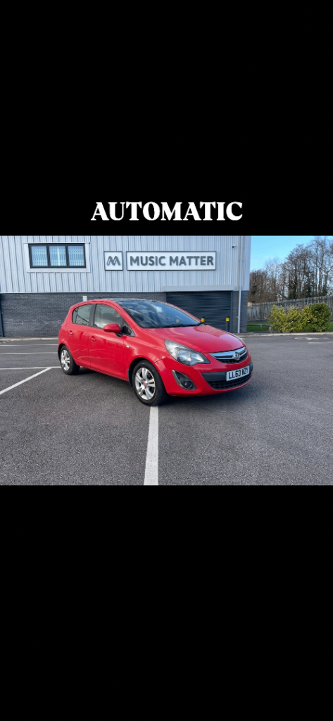 Vauxhall Corsa 1.4 Petrol Automatic Exclusive