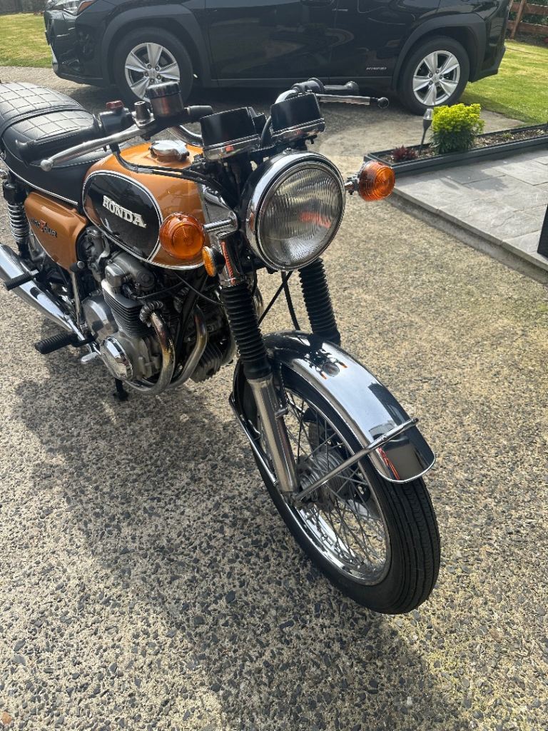 Honda 500cc motorbike