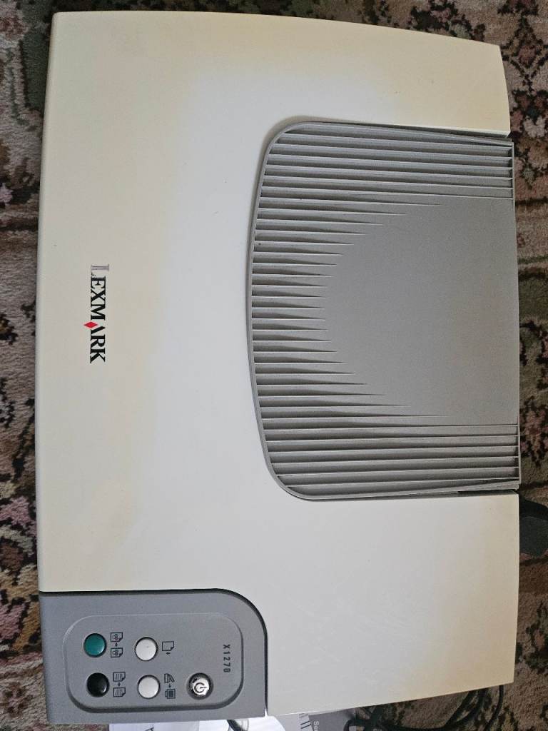 Lexmark printer, scanner and copier. 