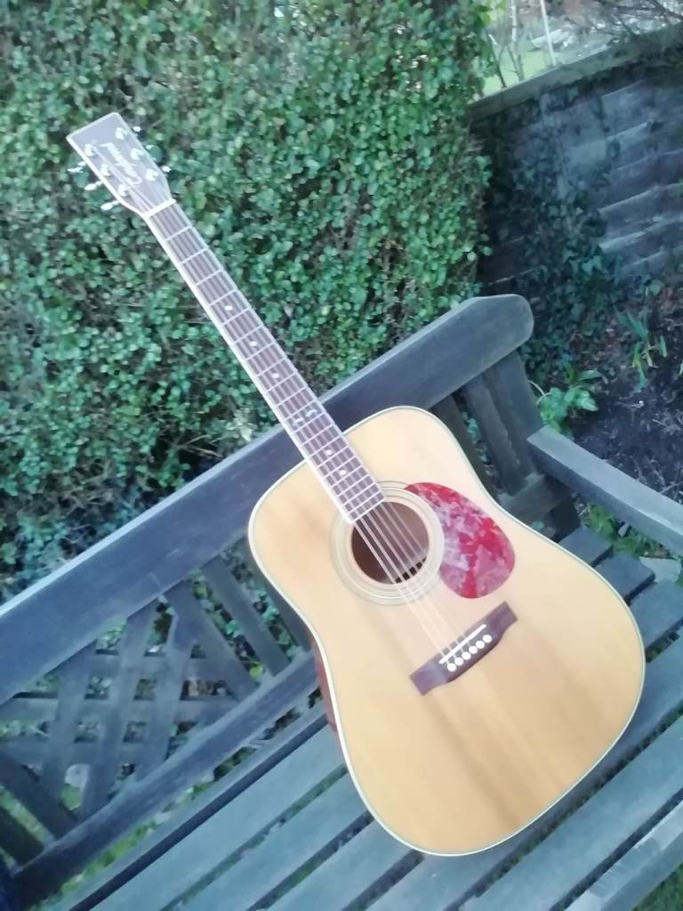 Tanglewood Earth 200 Natural 1998 Dreadnought Acoustic Guitar