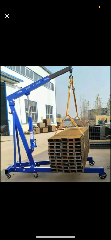2Ton engine hoist lift crane brand new blue