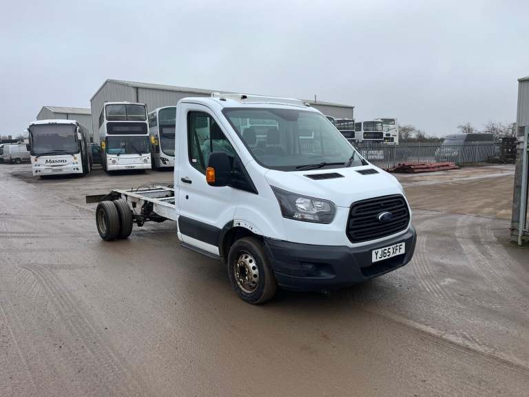 Ford Transit 2.2 LWB CAB & CHASSIS 65REG FOR SALE