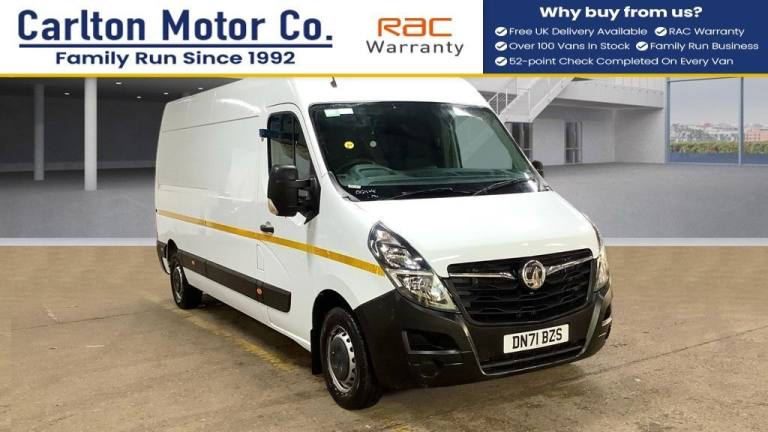 2021 Vauxhall Movano 2.3 Turbo D 135ps H2 Van PANEL VAN DIESEL Manual