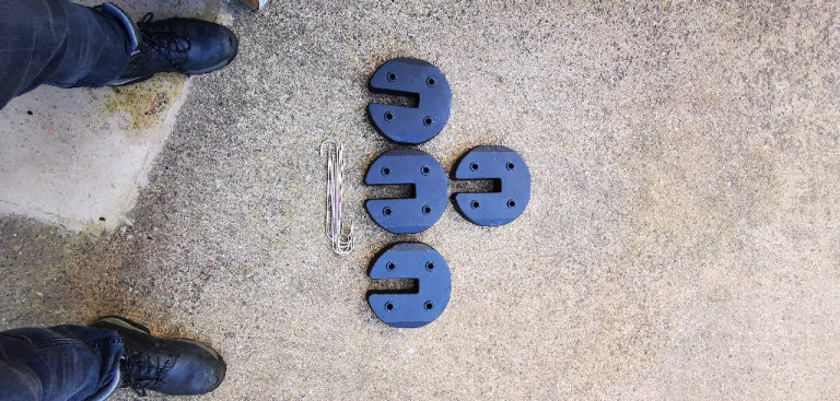 Gazebo weights 