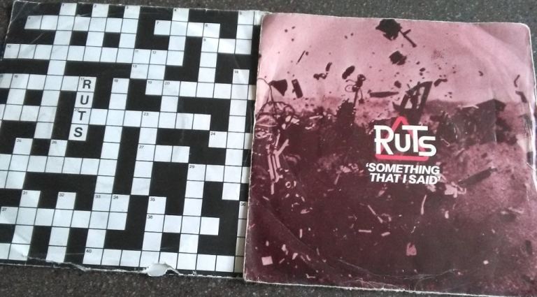 The Ruts  vinyls something I said n staring at the rude boys.