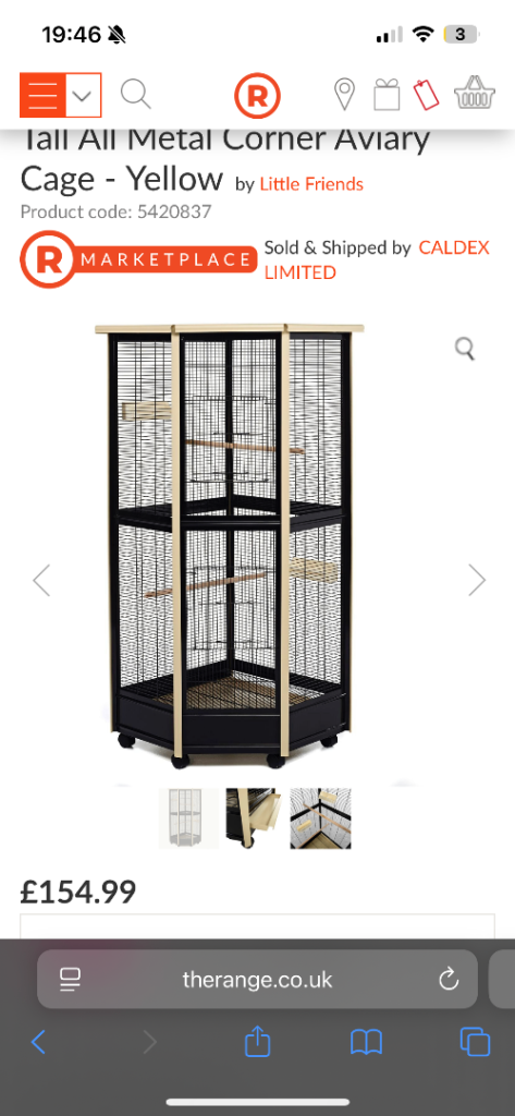 Parrot cage 