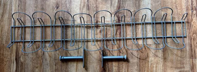 IKEA SIGNUM Cable Management Rack – Silver, Good Condition